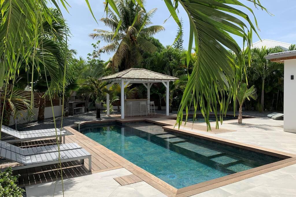 Villa Manzana : Neuve 4Ch 4Sdb 2 Piscines - Luxe Saint-Francois  Eksteriør billede