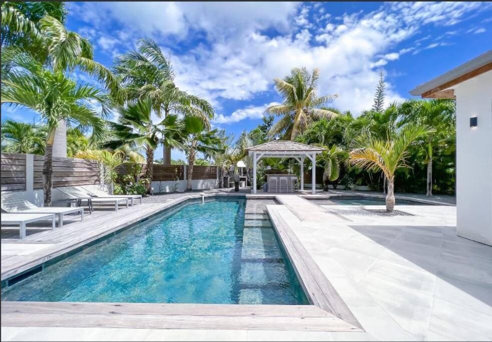 Villa Manzana : Neuve 4Ch 4Sdb 2 Piscines - Luxe Saint-Francois  Eksteriør billede