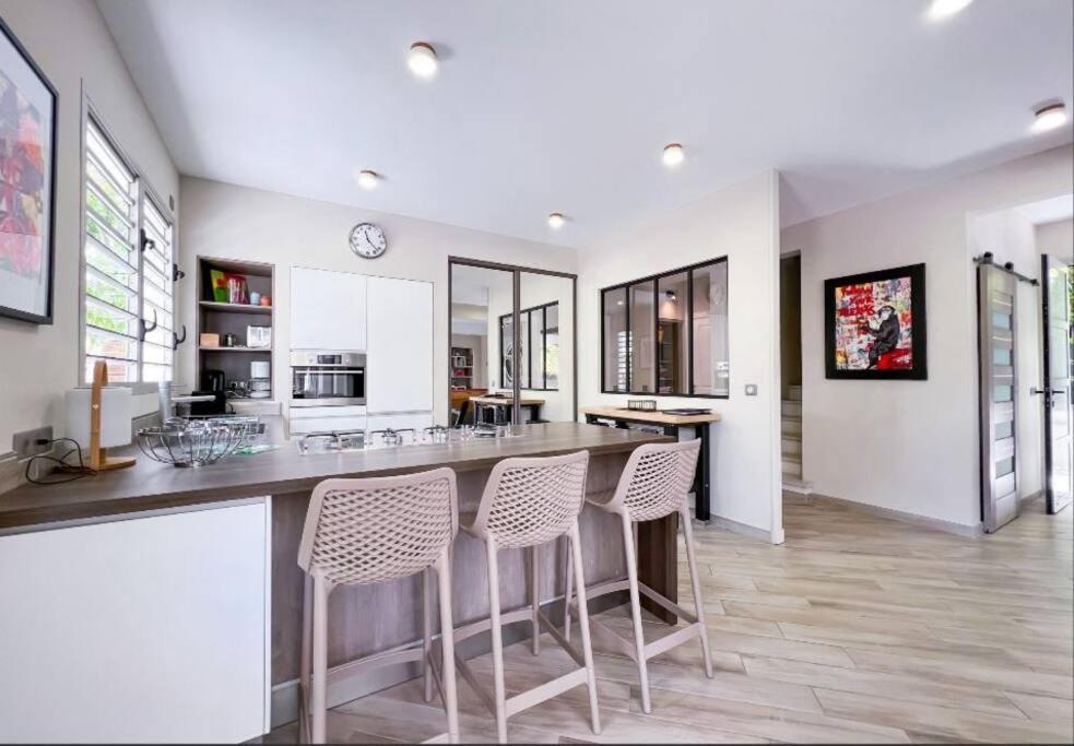 Villa Manzana : Neuve 4Ch 4Sdb 2 Piscines - Luxe Saint-Francois  Eksteriør billede